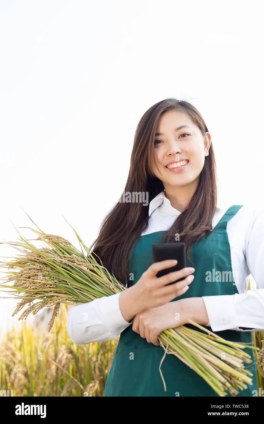 Chinese rural young woman hi-res stock photography and images - Alamy