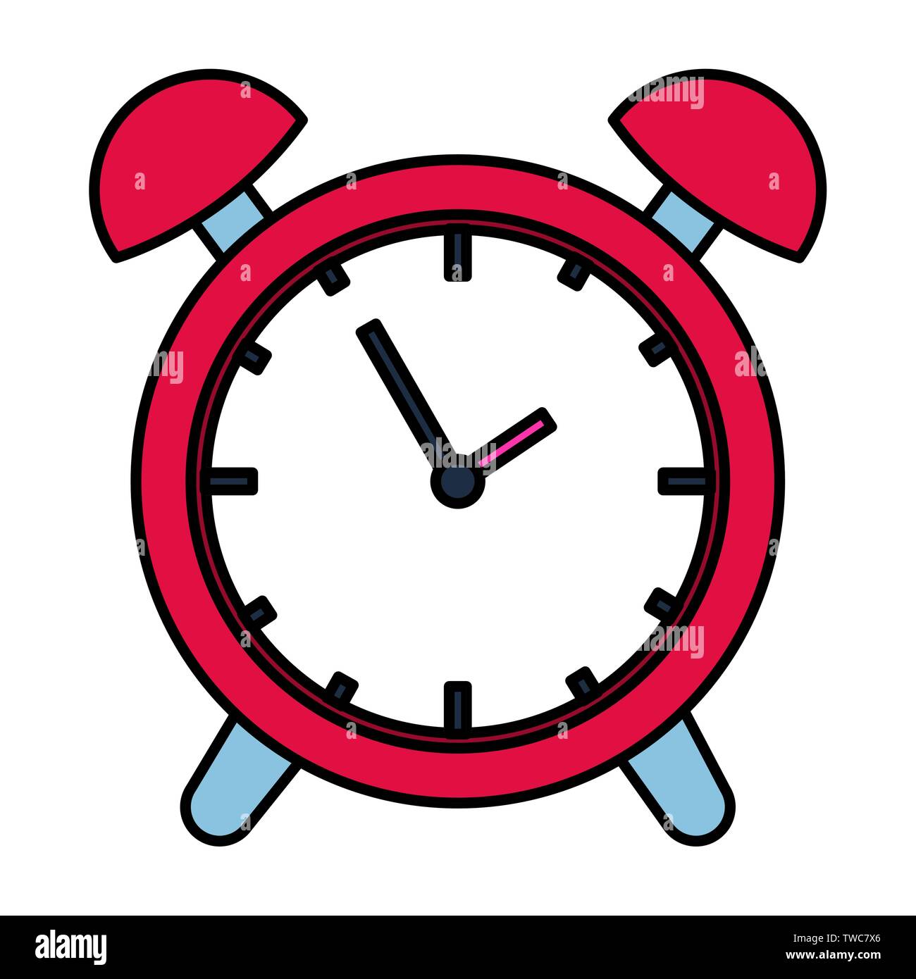 alarm clock time reminder icon Stock Vector Image & Art Alamy