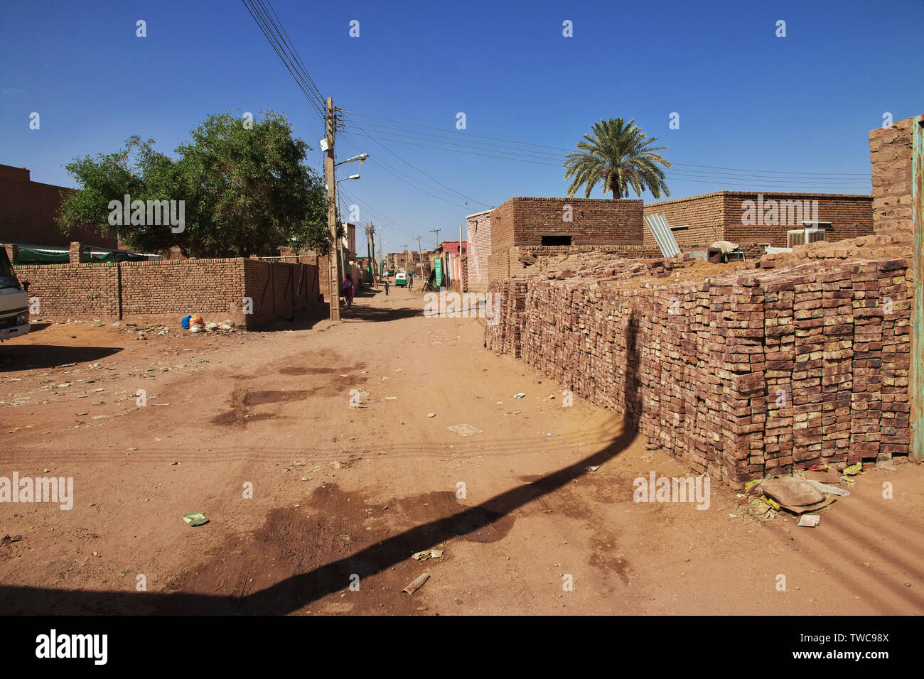 Old village in Khartoum, Sudan Stock Photo Alamy