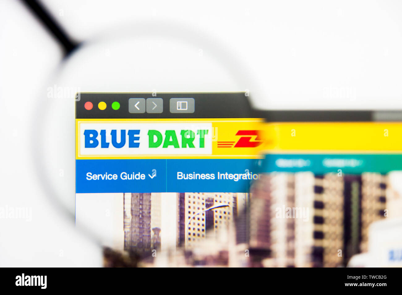 Blue dart express hires stock photography and images Alamy