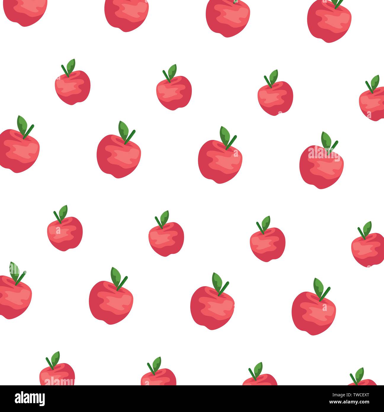 apples fresh fruits pattern background Stock Vector Image & Art - Alamy