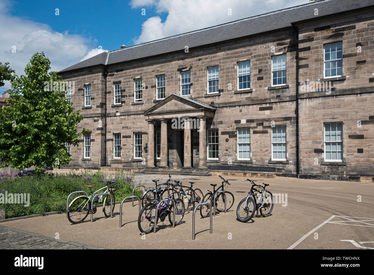 The Edinburgh Centre for Carbon Innovation (ECCI) building,  part of  University of Edinburgh's Earth Science Department. Stock Photo