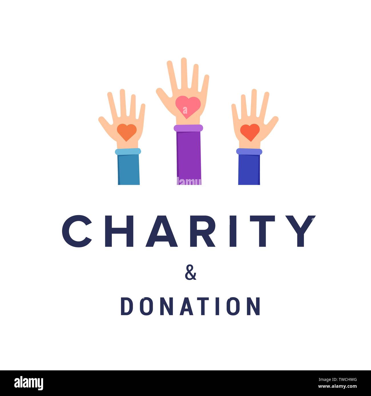 Charity Logo Helping Hand