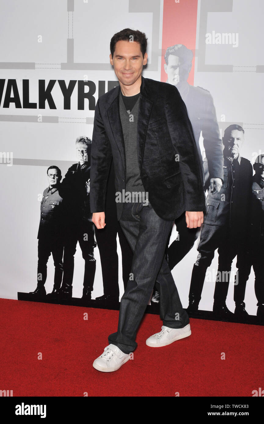 LOS ANGELES, CA. December 18, 2008: Director Bryan Singer at the Los Angeles premiere of his new movie 'Valkyrie' at the Directors Guild of America Theatre, Los Angeles. © 2008 Paul Smith / Featureflash Stock Photo