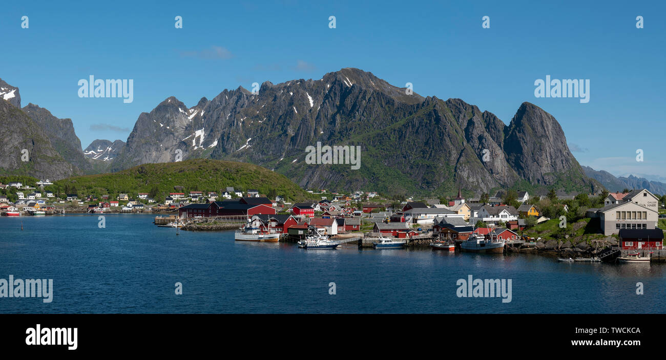 Reine, Lofoten Islands, Norway Stock Photo