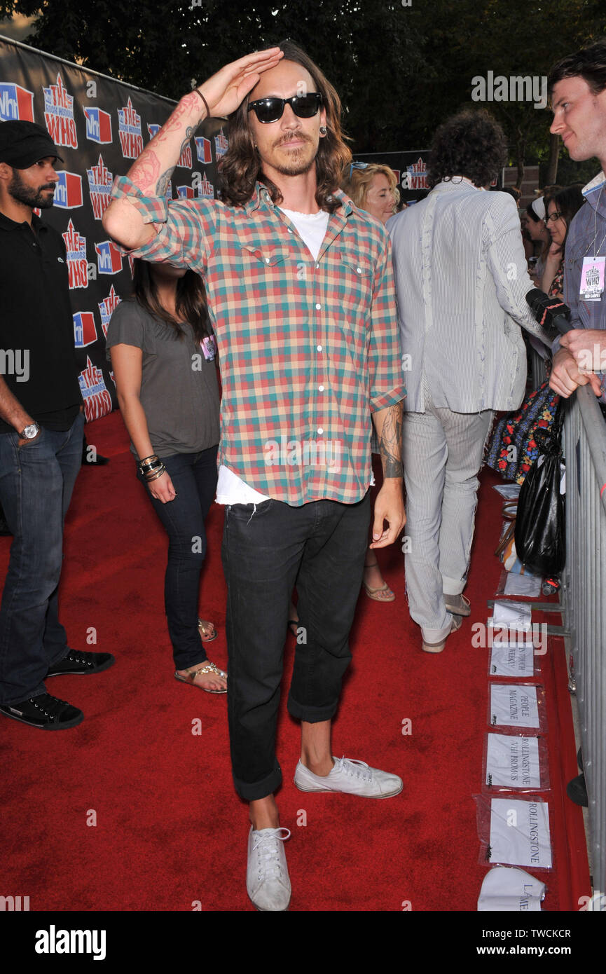 LOS ANGELES, CA. July 11, 2008: Incubus star Brandon Boyd at the VH1 Rock Honors tribute to The Who at UCLA's Pauley Pavilion. © 2008 Paul Smith / Featureflash Stock Photo