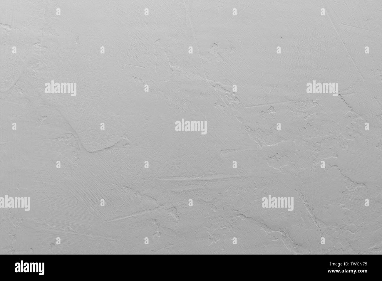 Image showcasing Texture of white plaster. Covering the concrete wall of the house ...
