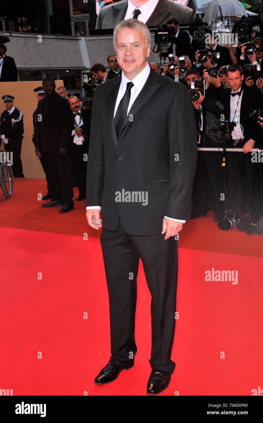 CANNES, FRANCE. May 20, 2008: Tim Robbins at the gala premiere of 'Changeling' at the 61st Annual International Film Festival de Cannes. © 2008 Paul Smith / Featureflash Stock Photo