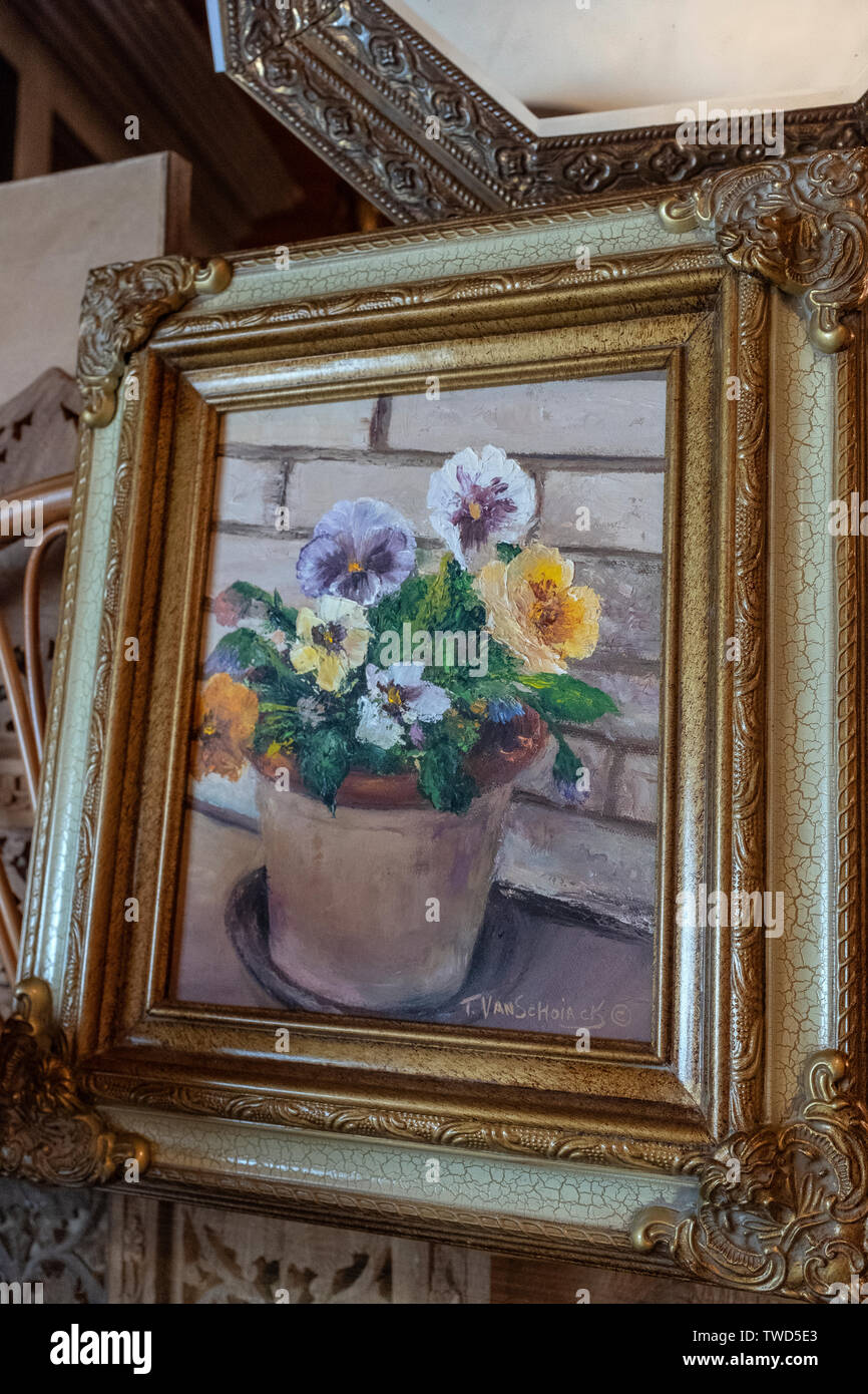 floral still life by Thelma VanSchoiack Stock Photo