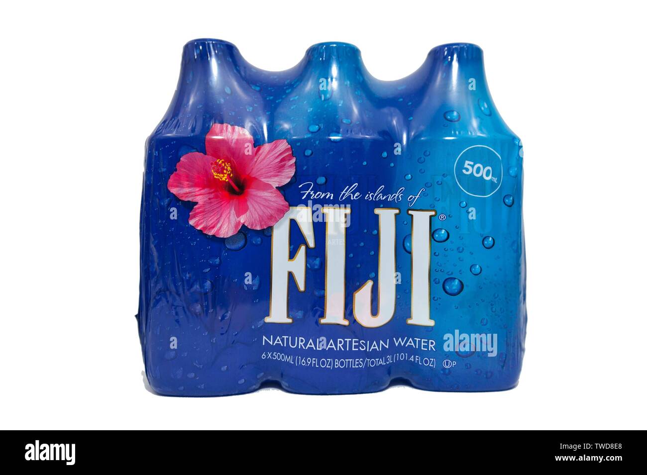 FIJI Water Stock Photo