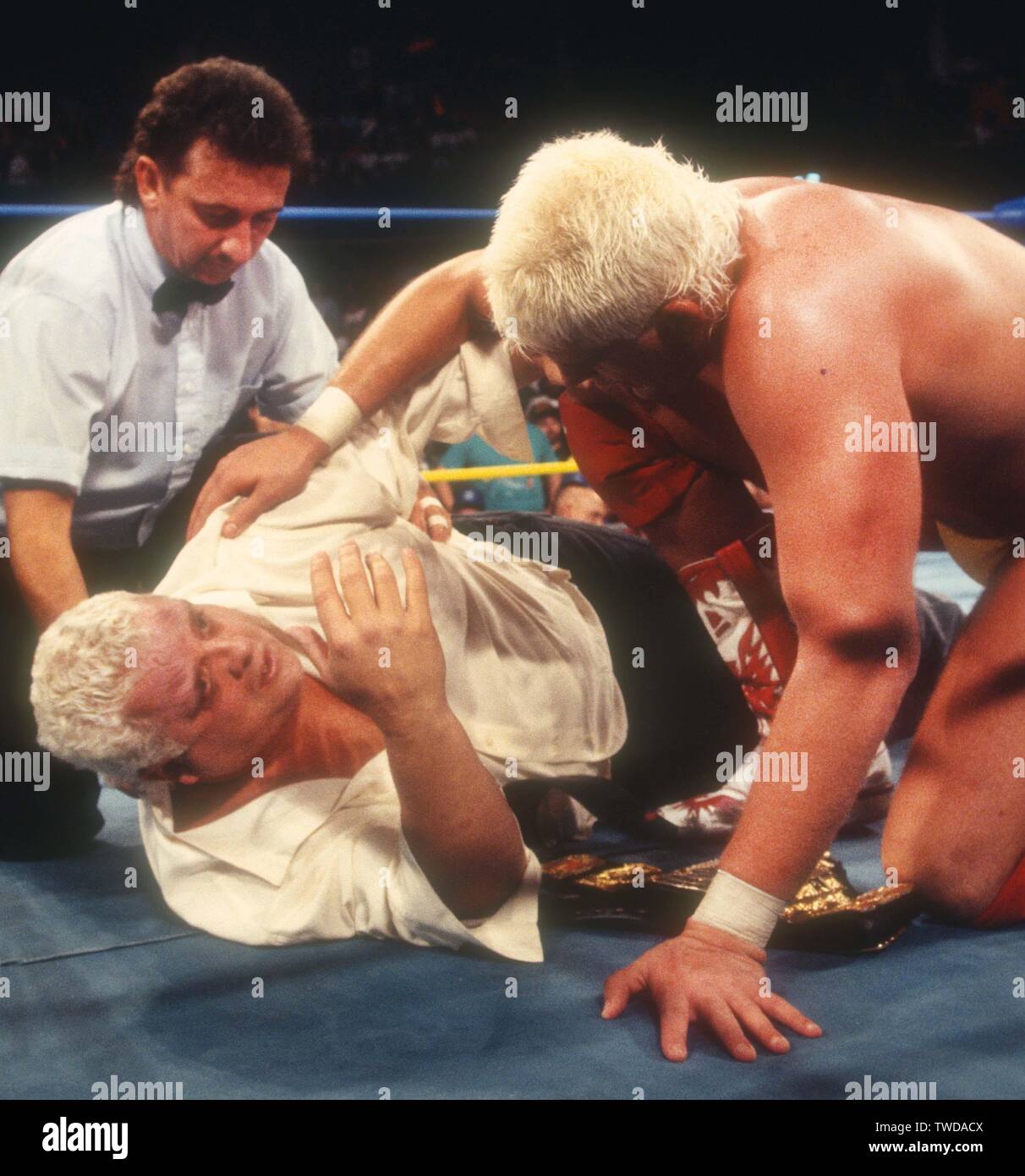 Dusty Rhodes Dustin Rhodes 1993 Photo By John Barrett/PHOTOlink.net ...