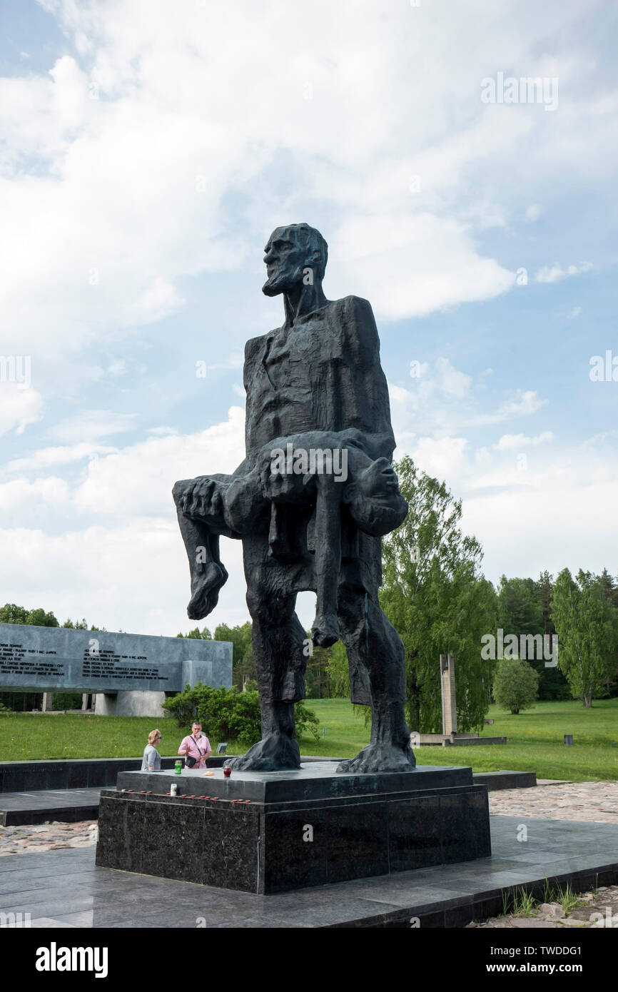 The Khatyn Memorial Complex, Khatyn village, Belarus Stock Photo - Alamy