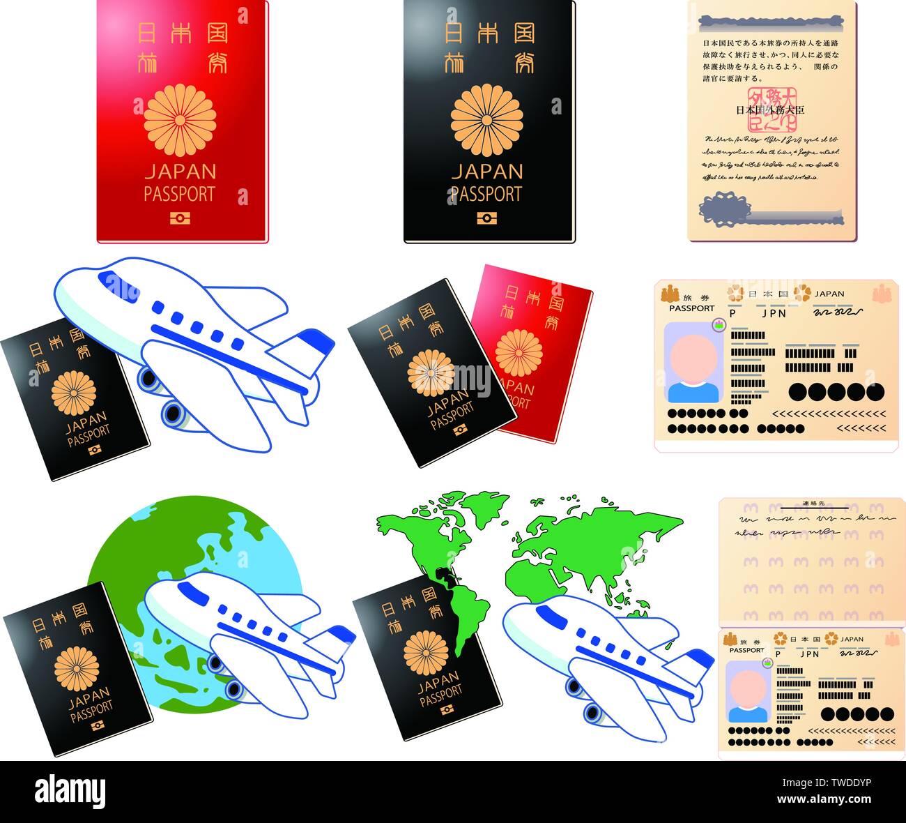 Japan Passport Stock Photos & Japan Passport Stock Images Alamy