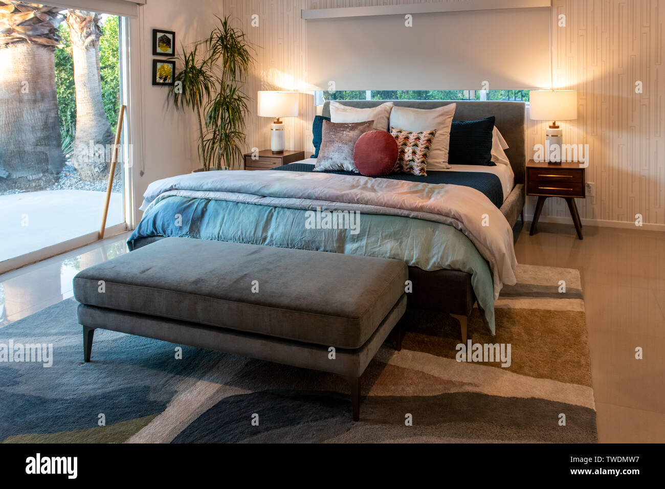 Mid-Century Modern in Palm Springs, California Stock Photo - Alamy