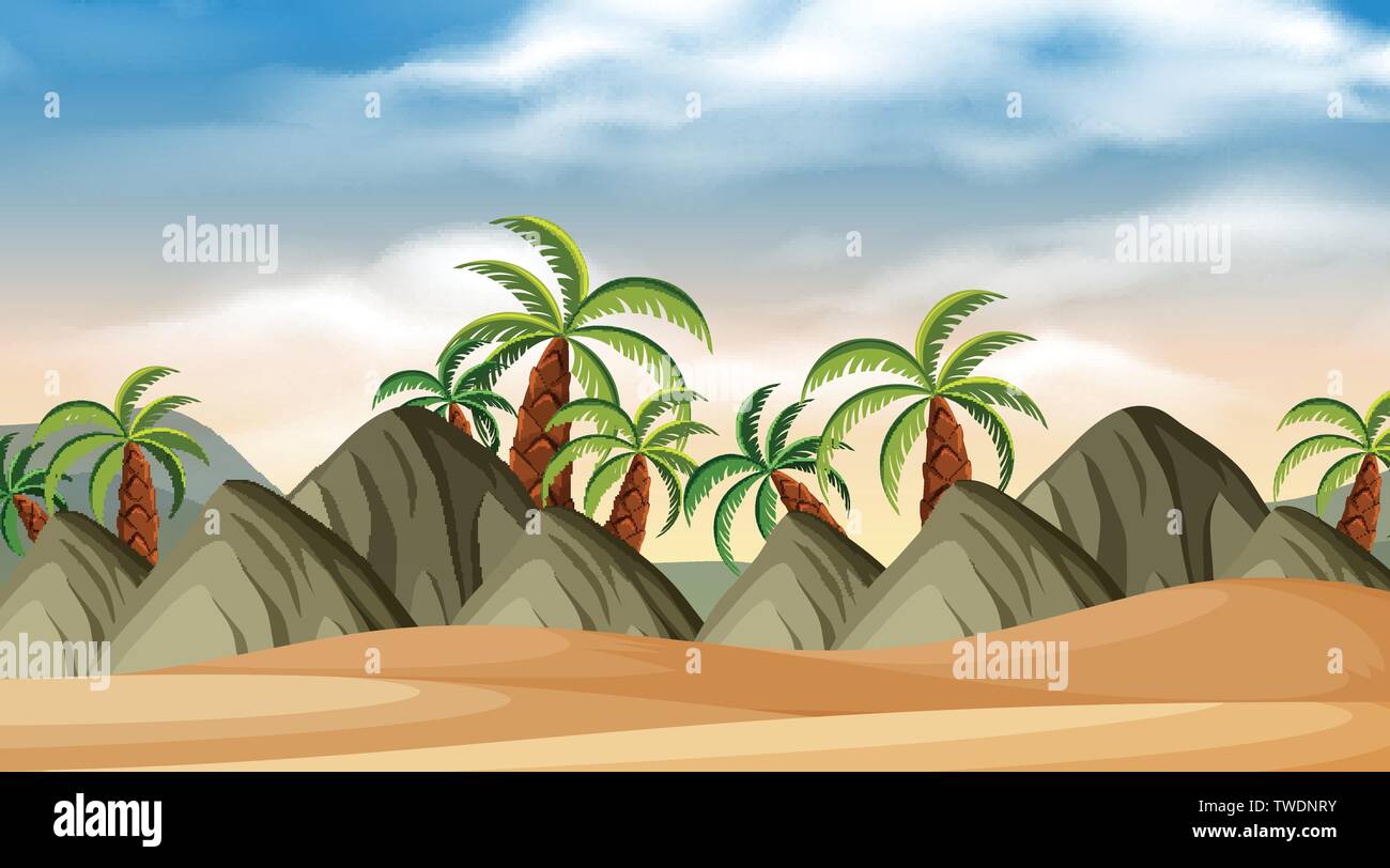 A primeval period scene illustration Stock Vector Image & Art Alamy