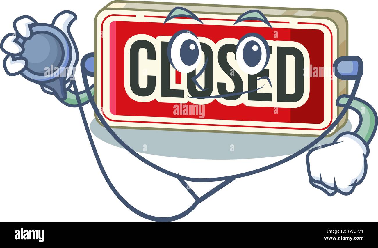 Surgery closed sign Stock Vector Images - Alamy