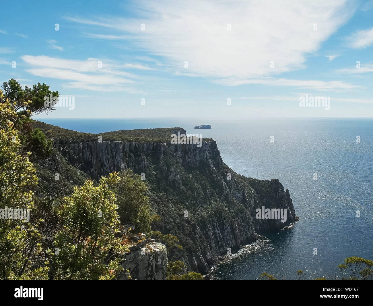 cape hauy on the three capes track in tasmania Stock Photo Alamy