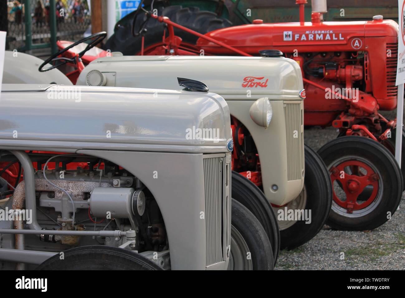 Old ford tractors hires stock photography and images Alamy