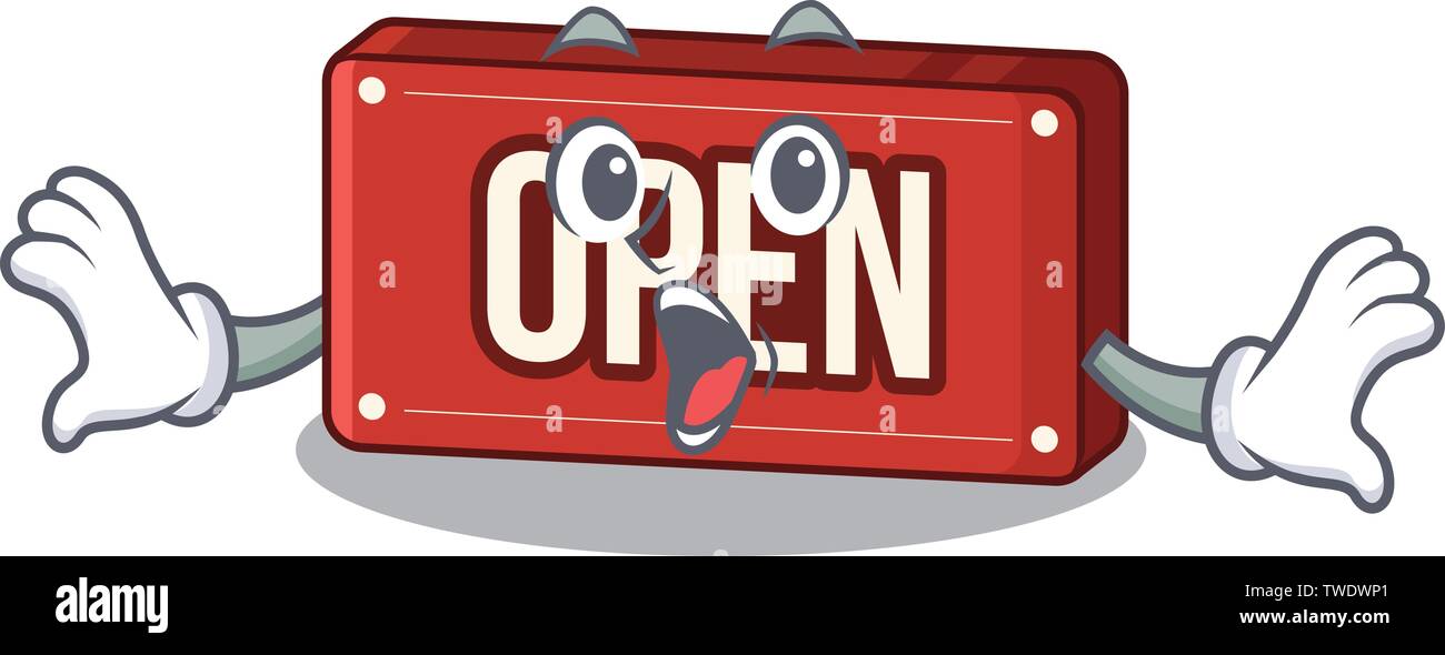 Vintage open sign outside Stock Vector Images - Alamy