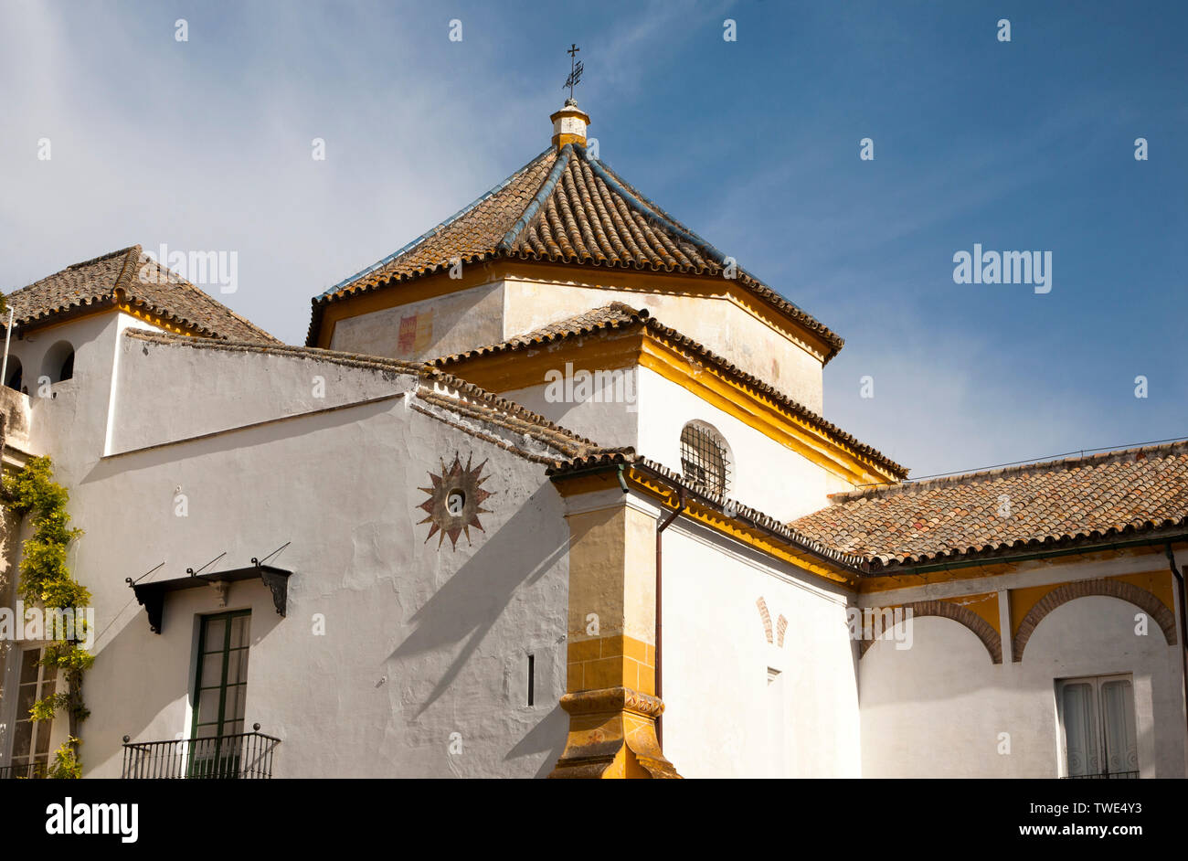 La Casa de Pilatos palace in Seville, Spain, home of Dukes of Medinaceli in Renaissance Italian and Mudéjar Spanish styles considered as the prototype Stock Photo