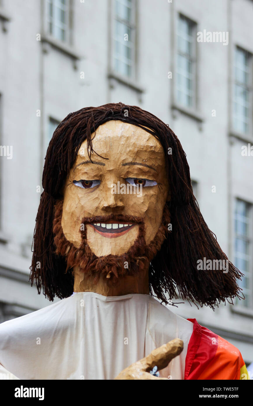 Pride in London Parade 2014 in London, England Stock Photo