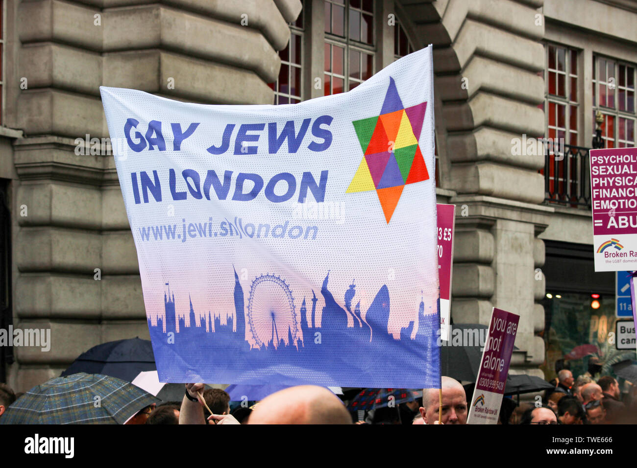 Pride in London Parade 2014 in London, England Stock Photo