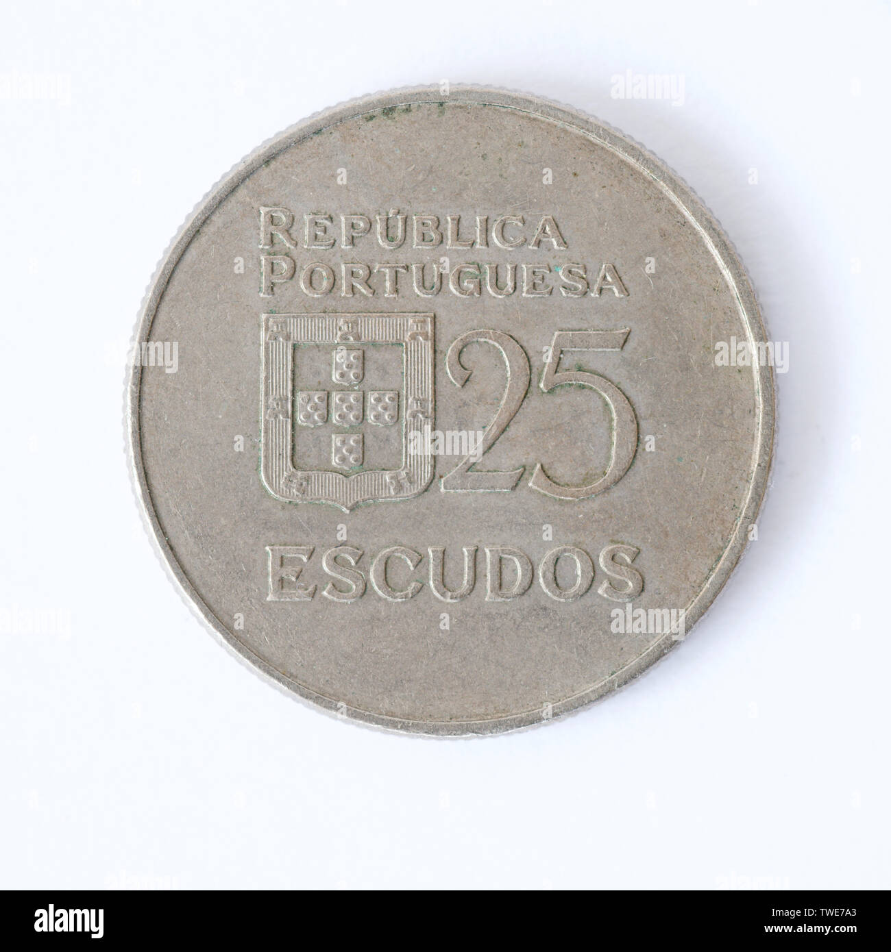 Escudos coin hi res stock photography and images Alamy