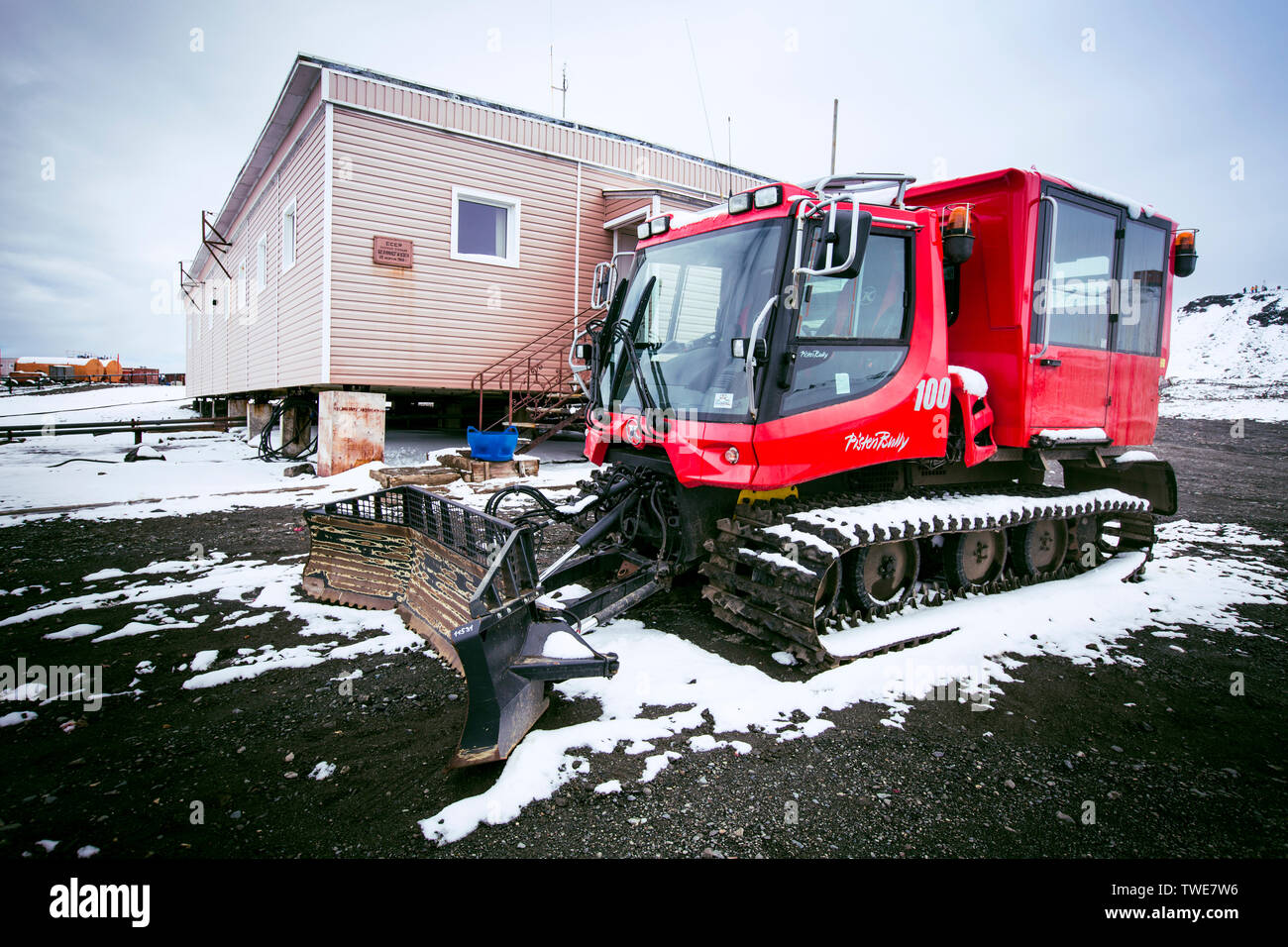 Antarctica, science station, Great Wall station, road signs, signs