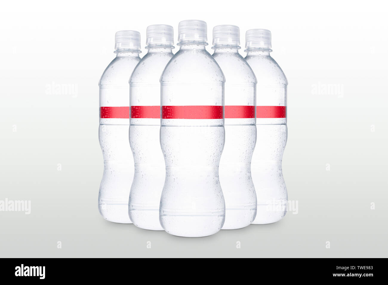 Plastic drink water bottle Stock Photo by ©scanrail 184502514