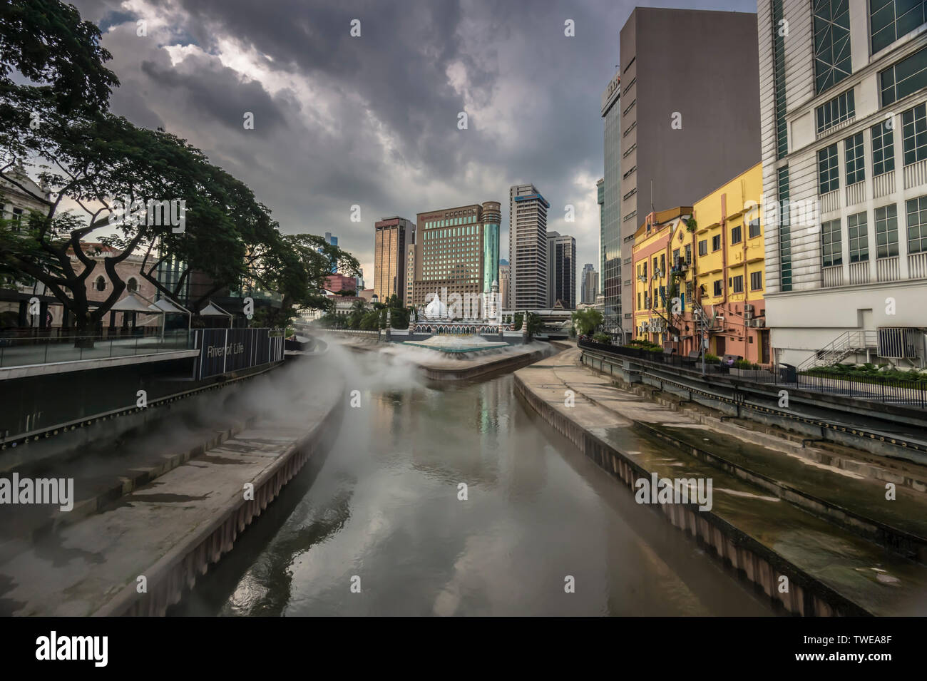 Kuala Lumpur, River of Life Stock Photo