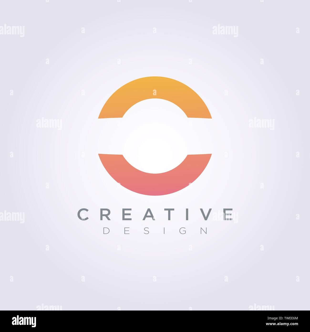Circle Modern Vector Illustration Design Clipart Symbol Logo Template ...