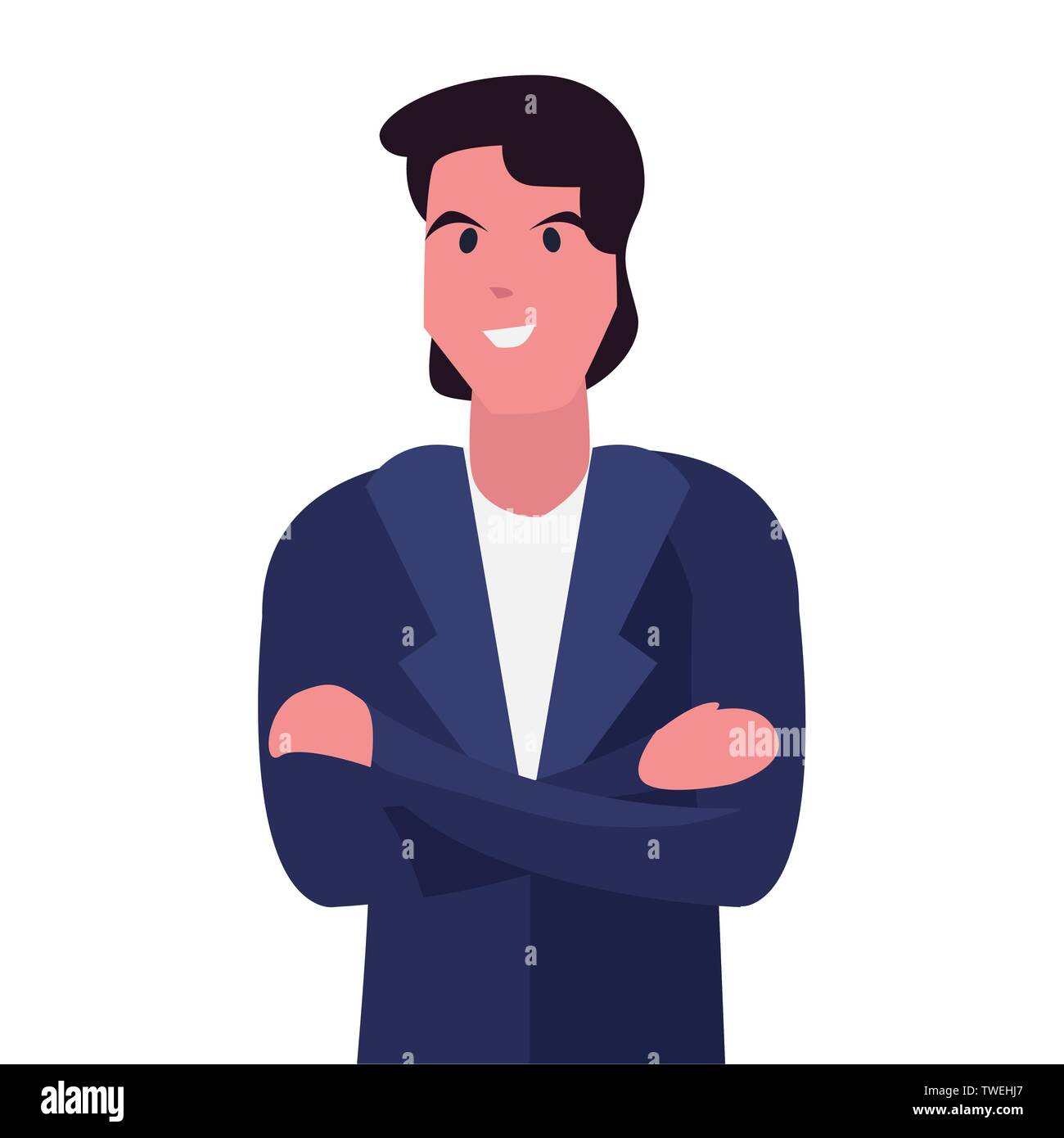 Man Character Portrait Cartoon Design Vector Illustration Stock Vector Man Character Portrait Cartoon Design Vector Illustration Stock Vector