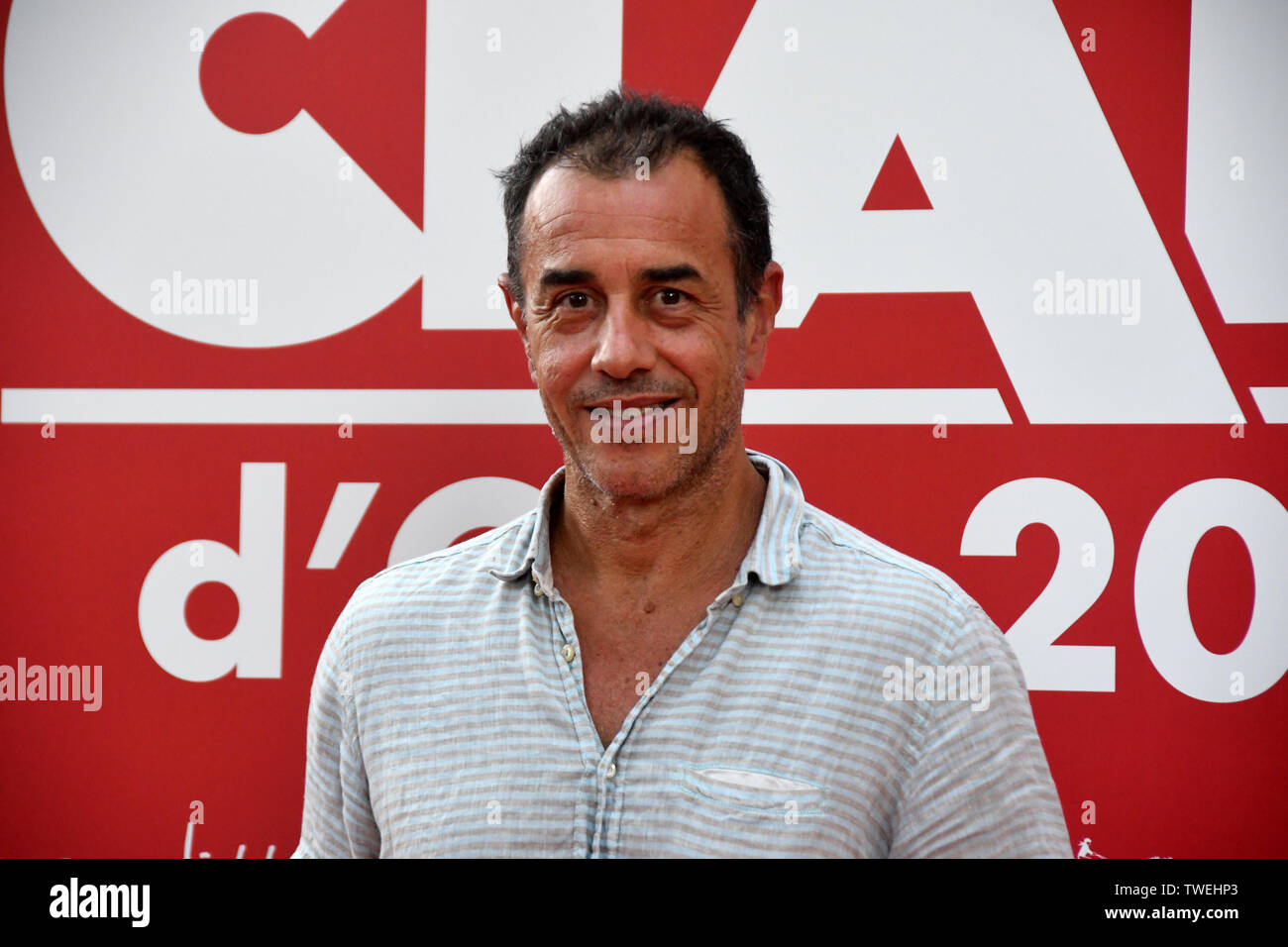 Rome 18 Giu 2019 Link Campus University Ciak d'Oro 2019 Matteo Garrone best movie - Dogman Credit: Giuseppe Andidero Stock Photo