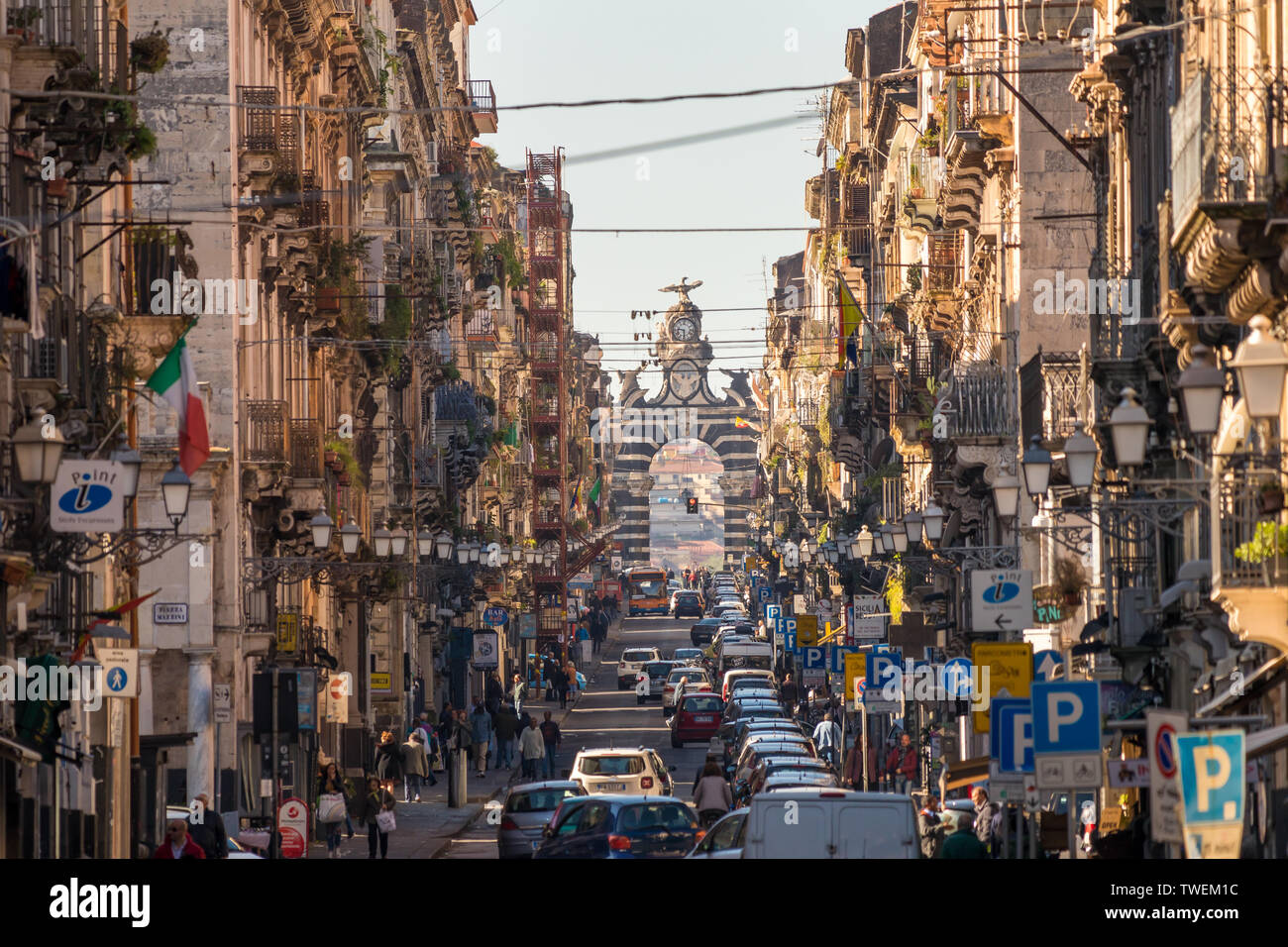 Porta catania hi-res stock photography and images - Alamy