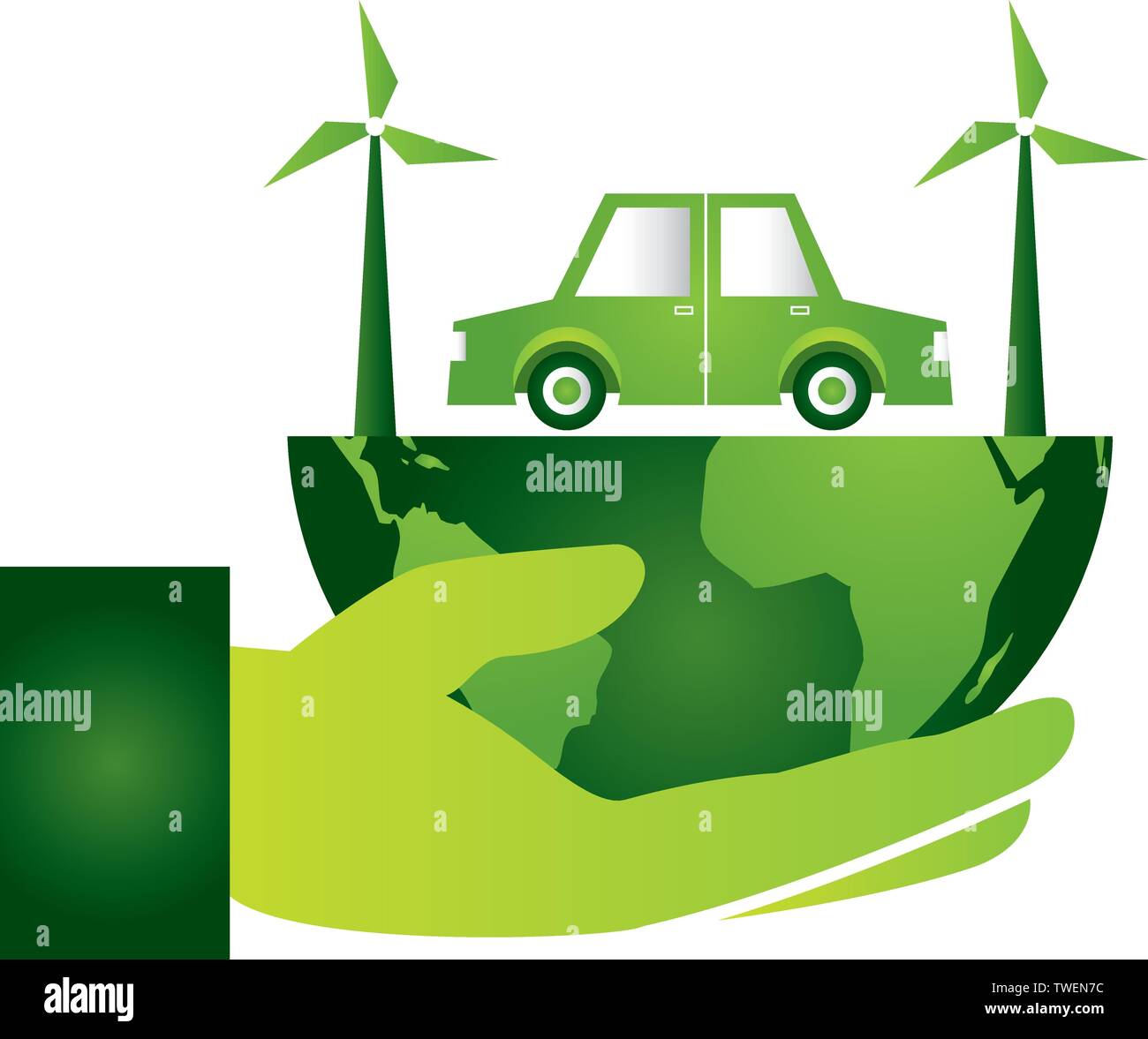 eco friendly environment Stock Vector Image & Art - Alamy