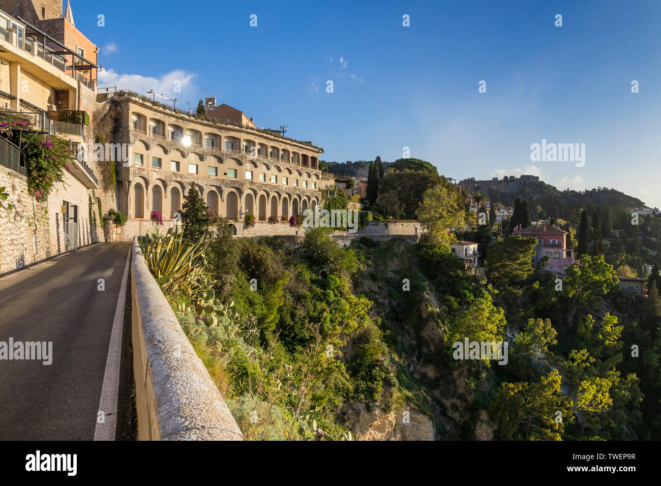 Taormina, Sicily, Italy, Europe Stock Photo
