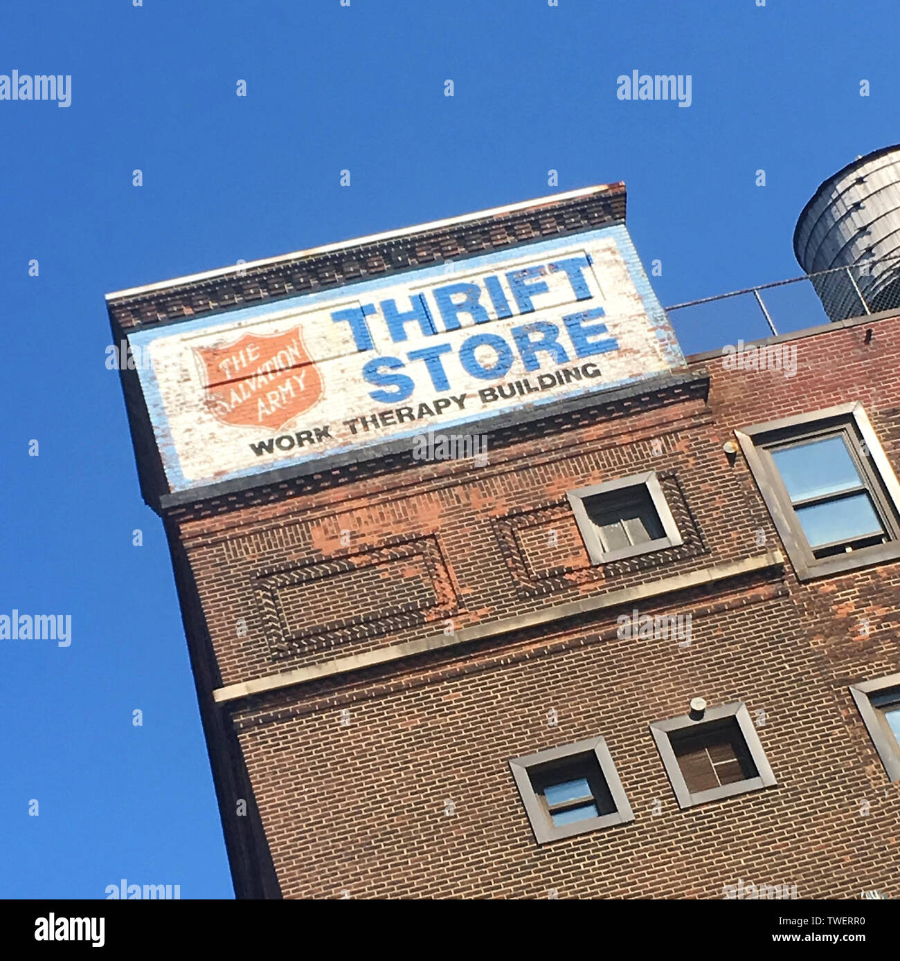 Salvation Army Thrift Store, West 46th Street, New York City, New York