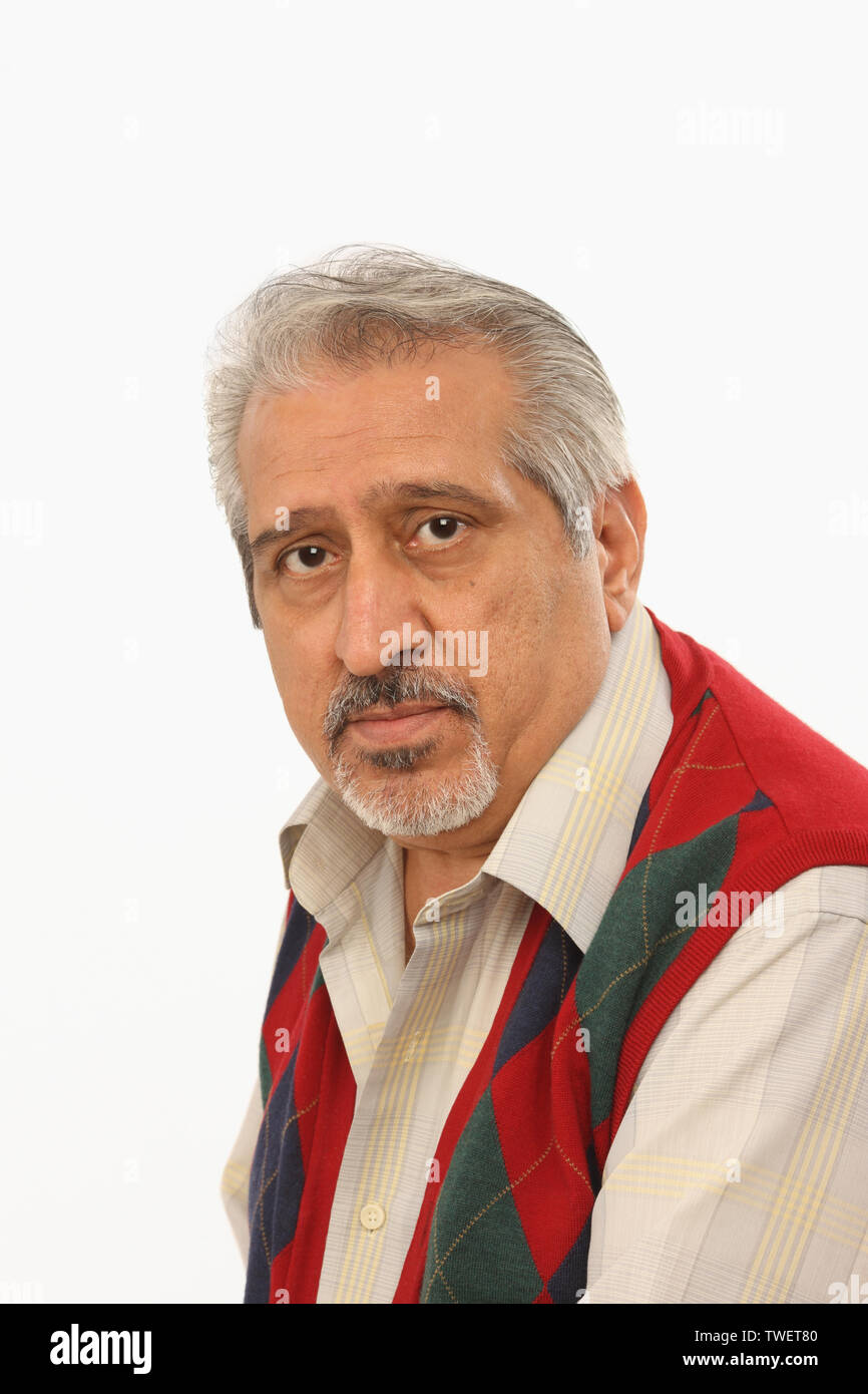 Portrait of a man looking serious Stock Photo