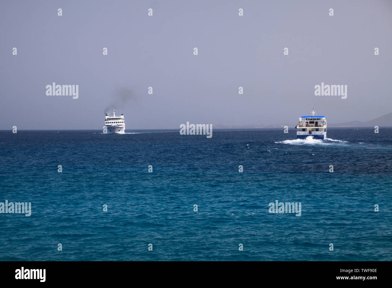 Playa Blanca Lanzarote June 14 2019 View On Car And