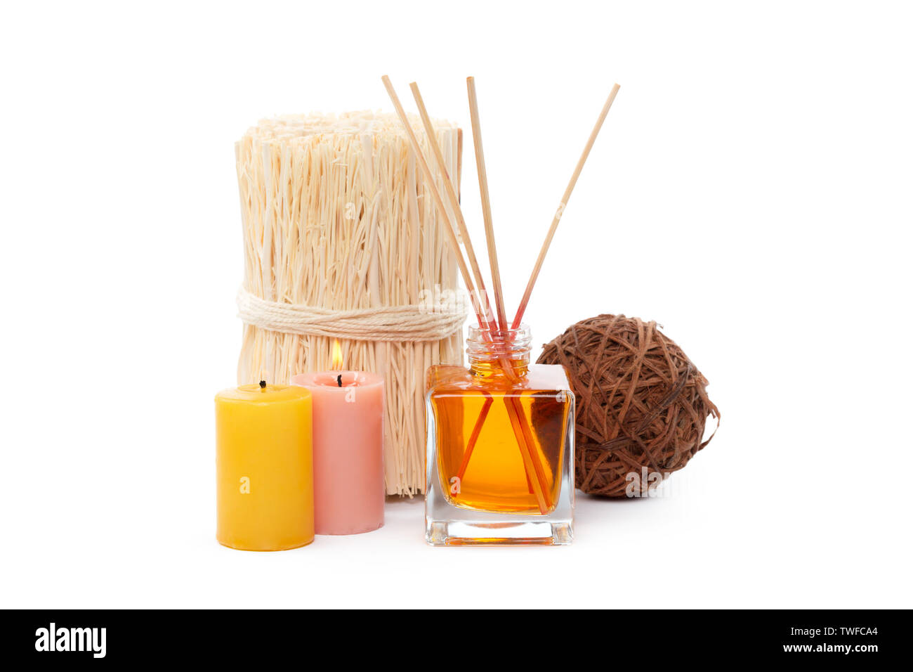 Air freshener sticks isolated on white background Stock Photo Alamy