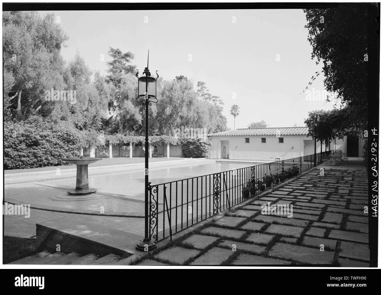 POOL - Harold Lloyd Estate, Beverly Hills, Los Angeles County, CA Stock  Photo - Alamy
