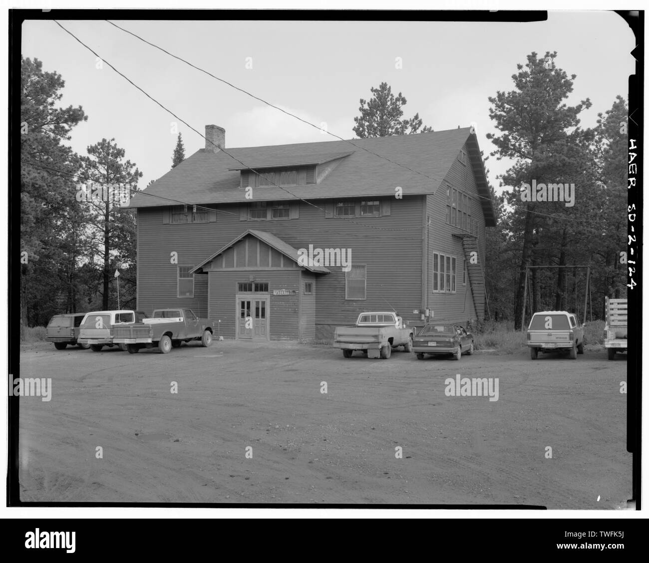PORTLAND SCHOOLHOUSE FROM SOUTHEAST. LOCATED NORTHEAST OF PORTLAND