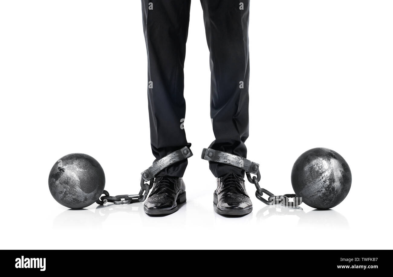 Prison ball and chain hires stock photography and images Alamy