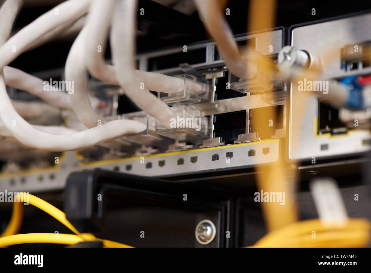 service provider communications equipment Stock Photo Alamy