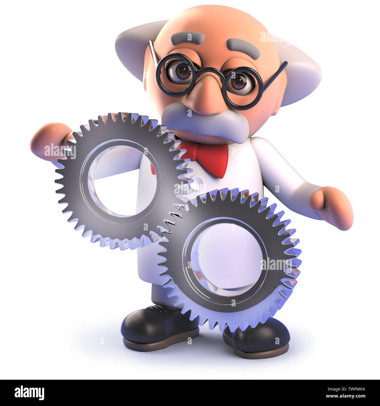 Science Cogs Cartoon Cog artwork illustration hi-res stock photography and images - Alamy
