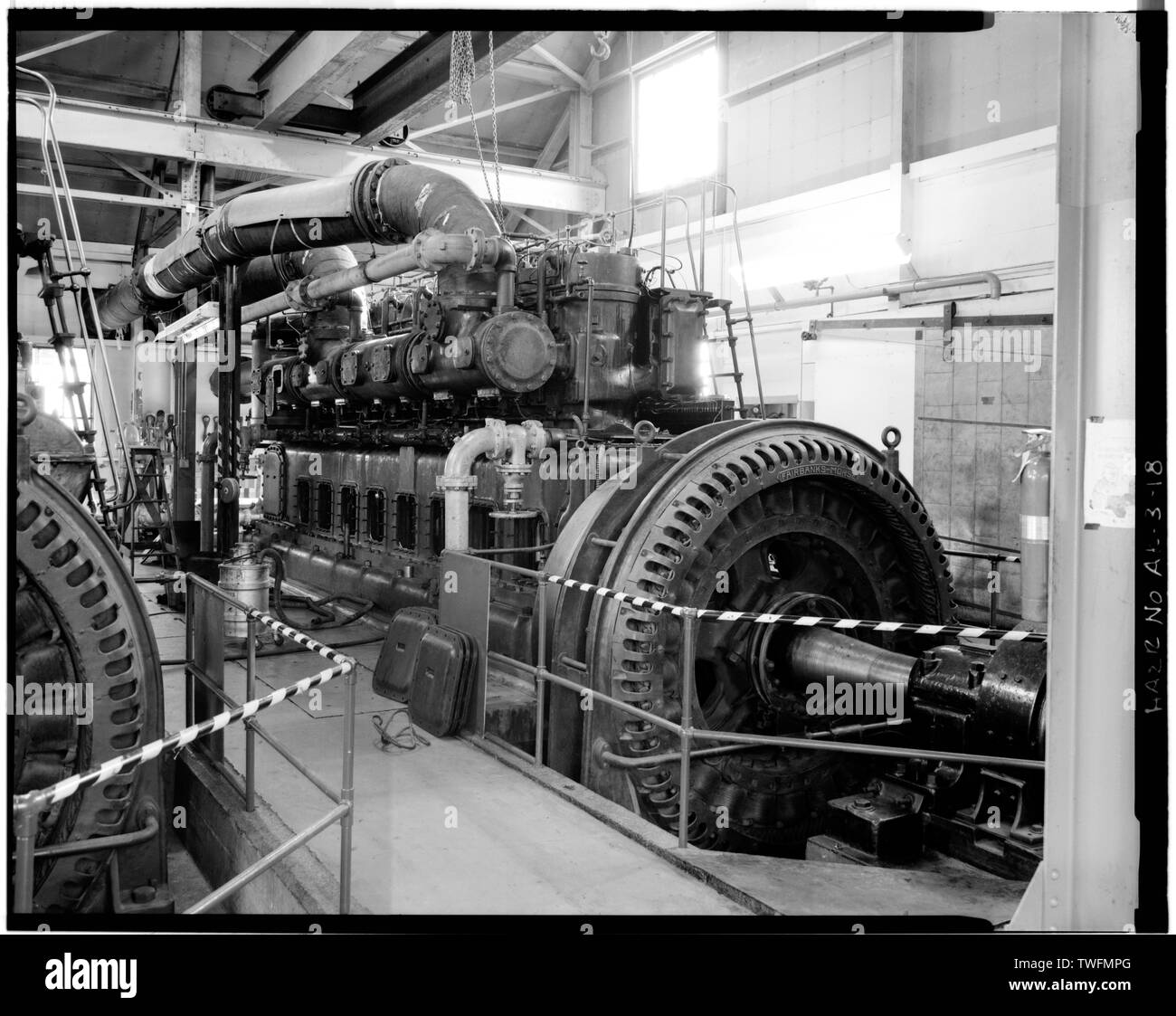 POWER PLANT, INTERIOR - Hammon Consolidated Gold Fields, Nome, Nome ...