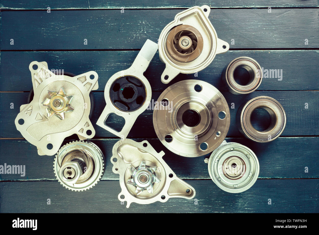 Various car parts Stock Photo Alamy