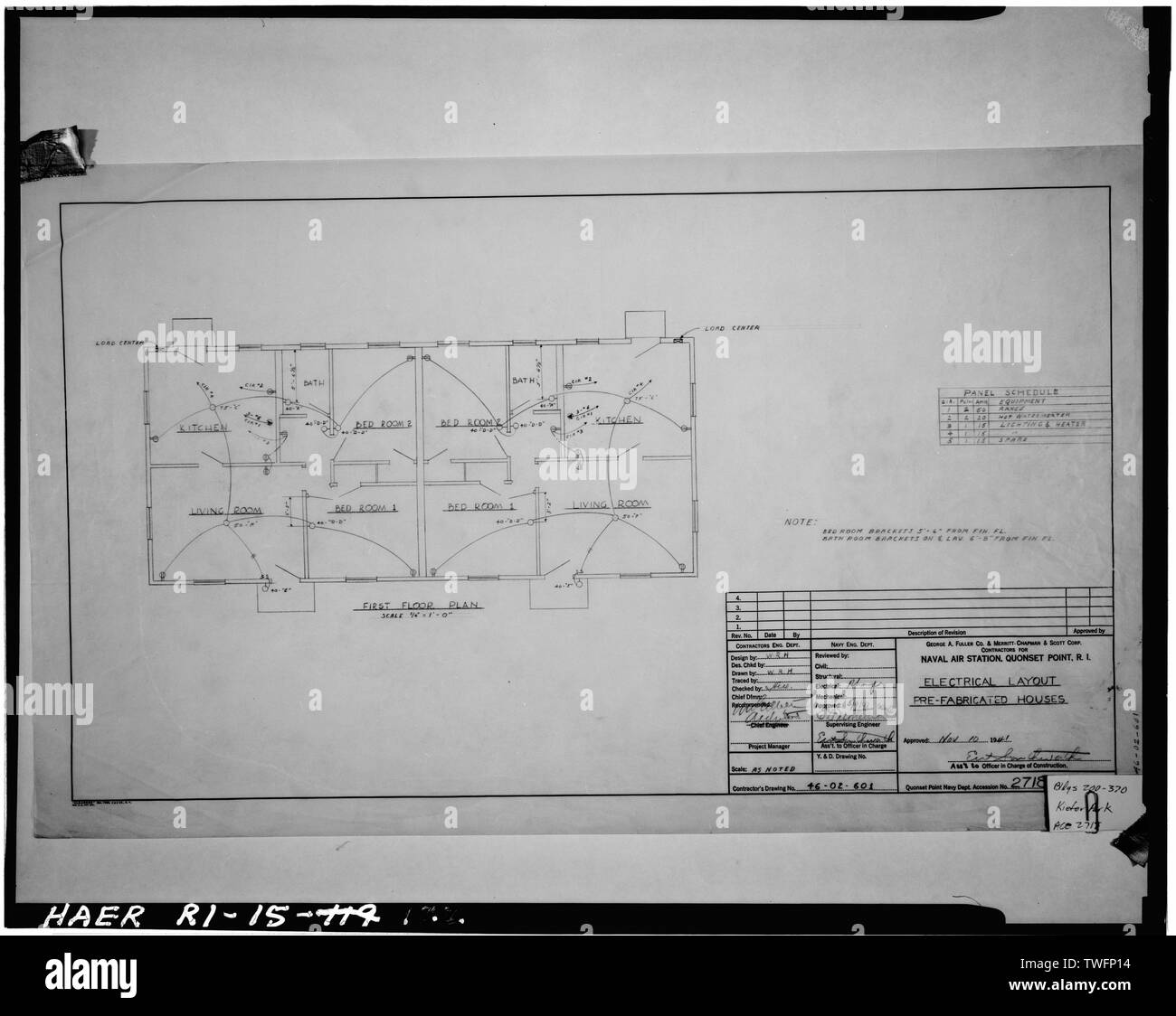 Prefab Housing Bldgs 200 370 Electrical Layout And Floor Plan