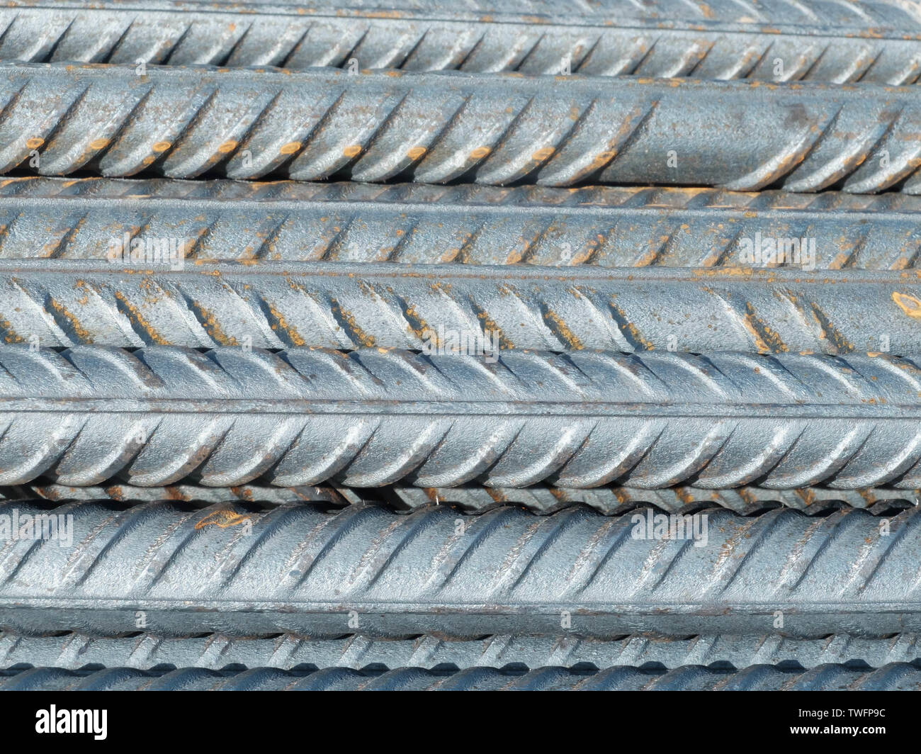 Steel Reinforcement Bars Stock Photos & Steel Reinforcement Bars Stock