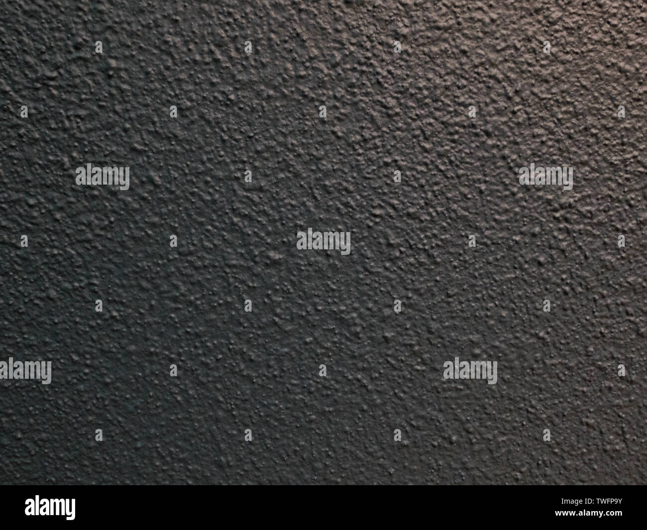 Black plastered textured wall. Abstract background texture concept Stock Photo